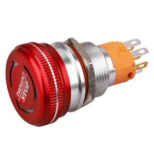 LANBOO | LED Waterproof Metal E-stop Button