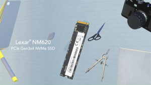Lexar NM620 256GB/512GB/1TB/2TB M.2 2280 Gen 3x4 NVMe SSD Solid State Drive