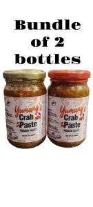 BUNDLE OF 2 by Yumangs Crab Paste 250 grams