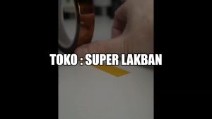 Isolasi Selotip Tahan Panas 300C Kapton Tape Kabel Listrik Lakban Polyimide Serbaguna High Temperature Adhesive