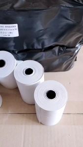 กระดาษใบเสร็จความร้อน Thermal paper ขนาด 80x50 จํานวน 1 ม้วน
