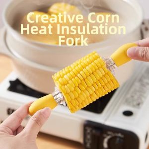 Heat-resistant Non-stick Corn Fork 1pc