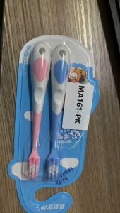 ChildrenS Toothbrush Gum Protection Soft Bristle Toothbrush Baby Small Head Cartoon Anti-Caries