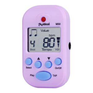 Mini Electronic Metronome for Piano Guitar Violin Erhu Music Rhythm Device Universal Application Professional Instrument Accessory