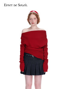 Celebrities Style Asymmetrical Off-shoulder Layered T-shirt