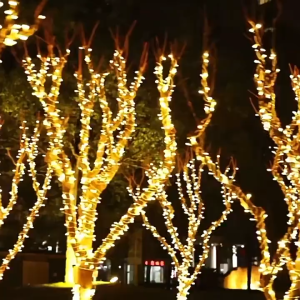 Solar LED String Lights Waterproof Outdoor Fairy Lights  for Garden Decoration Holiday Wedding Decor