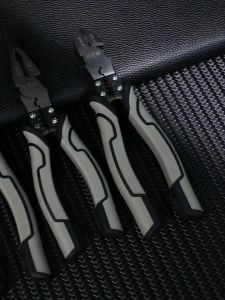 Kìm tuốt cắt uốn dây cáp kkvi đa chức năng tay cầm bằng cao su cho thợ điện Kìm tuốt dây 9 inch