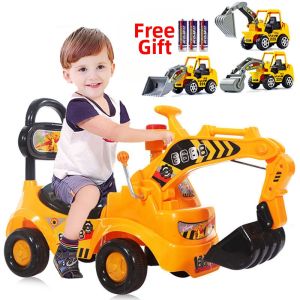 JIFANPAUL | Large Size Ride-On Excavator Toy