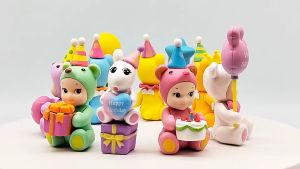 MEKANSM Sonny Angel Hippers Happy Birthday Bear Gift -RANDOM BLIND BOX