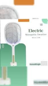 ไม้ตียุงไฟฟ้า รุ่น VJP-889 (ชาร์จได้ พร้อมฐานตั้ง)