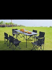 ✨พร้อมส่ง✨โต๊ะพับได้ โต๊ะพับแคมป์ปิ้ง Folding table แบบพกพา อลูมิเนียมอัลลอยด์ กลางแจ้ง ในร่ม แคมป์ปิ้งปิกนิก พกพาสะดวก ชุดโต๊ะพับแคมป์ปิ้ง