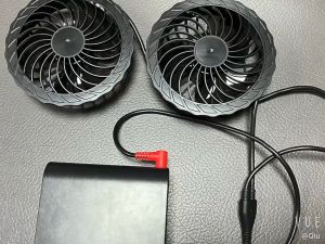 Phụ kiện Áo điều hòa Nhật Bản Áo quạt gió 30.000mah 20.000mah 10.000mah- quạt 12V không chổi than Áo làm mát. Bảo hành 12 tháng (Không bao gồm áo)