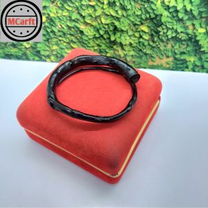 Gelang akar Bahar hitam lentur size kantoran B289