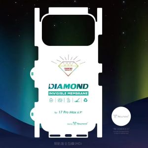 2Pcs Soft Oleophobic HD Clear Rear Protective Film For iPhone 17 Pro Max Air AG Matte Anti-Shatter Frame Back Hydrogel Film