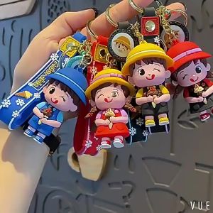 Móc khóa Cặp Đôi Tình yêu siêu cute móc khóa đôi Adorable phụ kiên túi xách balo đáng yêu