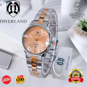 Diverland Quartz Jam Tangan Wanita  Elegan DM55539 — Desain Klasik Minimalis Mewah Banyak Pilihan Warna