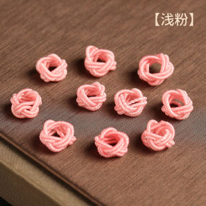 Pineapple Knot Button Necklace Jewelry Accessories Winding Wire 10 Pieces Dragon Knot Brand Fresh out Fashion Accessories