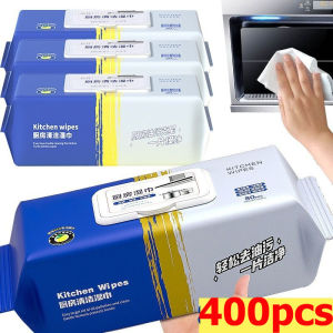 400Pcs Kitchen Wipes / Multipurpose Dish Cleaning Wipes / Degreasing Anti-Oil Table Removal Wiping Rag / Household Disposable Oil Stains Wiping Tissue