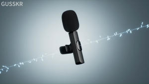 Wireless Lavalier Microphone | Lapel Clip-On Plug & Play Wireless Mic for iPhone iPad and Android Smartphones Noise Cancelling Mini Microphone for Video Recording Interviews Podcasting Vlogging