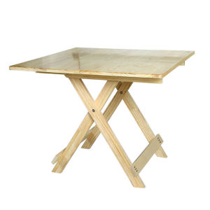 Bàn Gấp Gỗ Thông Gỗ Thịt Hình Vuông Bàn Ăn Tiện Mang Theo Bàn Học Đơn Giản Gia Dụng Bàn Nhỏ Ăn Cơm Đựng Bày Hàng