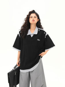 WILDAZI | American Vintage Styled Two-Piece Illusion T-Shirt