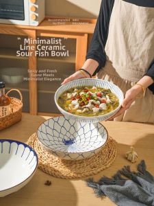 SHELI | Simple Ceramic Soup Bowl
