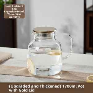 SENGAOPAI | High-Boron Silicate Glass High Capacity Cold Water Pitcher
