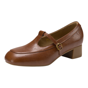 ST&SAT | Vintage Versatile Mary Jane Shoes Thick Heel