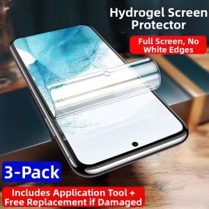 Newyu | Samsung Specific Full Screen Coverage Anti-Blue Light Edgeless Soft Protector