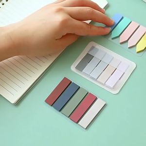 100 Tờ giấy đánh dấu trang giấy phân trang màu sắc