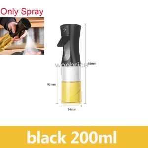 500ml Glass oil spray kitchen Spray Oil Sprayer Bottle Spray Oil Dispenser Oils Jar Cruet BBQ Baking Roasting Picnic Tool