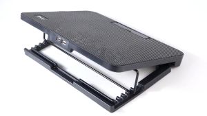 Cooling Pad Laptop Notebook Stand Laptop 2 Kipas 120mm 17Inch - N99 - Black