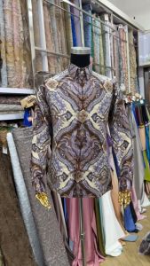 Jayabaya Batik LOVINA Kemeja Katun Furing Lengan Panjang