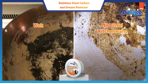 BURBLEE PRO Stainless Steel Carbon & Grease Remover (260g) Powerful Cleaning Performance