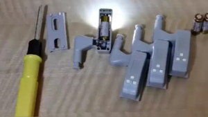 (2pcs)Auto Sensor LED Light Hinge Cabinet Cupboard Door Lamp Lampu Almari 橱柜自动灯