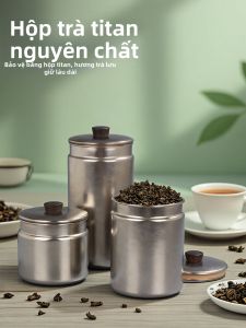 XINLONGTANG | Hộp Lưu Trữ Trà Titanium Sạch Di Động