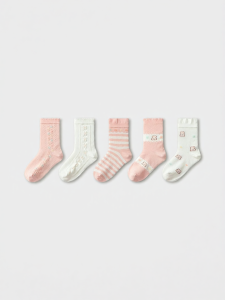 Balabala | Vớ Hoa Văn Cotton Thoáng Khí 5 Đôi