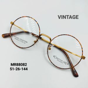 กรอบแว่นตาวินเทจ กรอบแว่น รหัส 88082 ทรงเต็มกรอบ