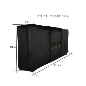 IRIN 76/61Keys Electronic Piano Bag Waterproof Oxford Cloth Thickened Handbag Keyboard Case 61/76 Keys Keyboard Bag Piano Cover