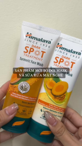 Mặt nạ tinh chất nghệ giảm thâm sáng da Himalaya Dark Spot Treatment Turmeric Face Mask 100ml