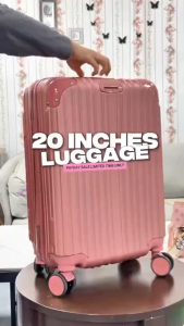 SAFARI 20-28 Inch Travel Luggage with Cup Holder & USB Charging Port Lightweight Hand Carry Trolley Case for Travel