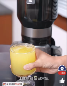 Westinghouse Juice Extractor Low-speed Squeezing Juicer Fully Aautomatic Residue Separation 140mm Ultra Large Caliber Fruit and Vegetable Multifunctional Juicer Y29