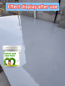 50 years no cracking no peeling Epoxy Floor Paint 3in1 Floor Coating Waterproof Epoxy Flooring Paint Floor paint floor paint for cement Pebble Wash Paint Epoxy Colored Sand Floor Paint poxy paint for flooring Imitation Marble Epoxy Flooring Paint