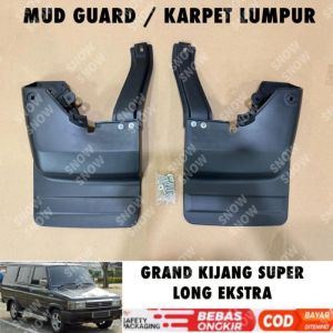 Mud Guard Grand Kijang Super Long Extra Karpet Lumpur Hitam