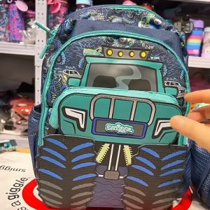 Preschool JUNIOR CHARACTER BACKPACK Bag Toddler Astronaut Bunny Unicorn Truck Smiggle Gift