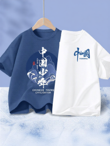 JS | Quick-Dry Thin Summer Short Sleeve T-Shirt for Boys