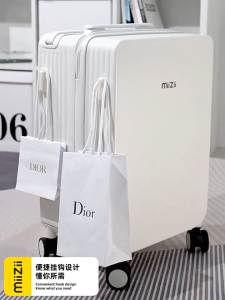 Miizii Wide Trolley Suitcase Set Universal Wheel Travel Travel Study Birthday Gift