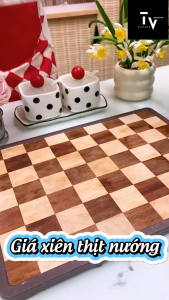 Cây xiên thịt nướng BBQ chất liệu Inox cao cấp xiên thịt rau củ có đầu móc tròn tiện lợi EWZ (TV659)