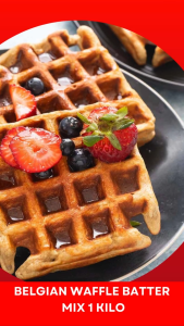 Olive’s Belgian Waffle Mix 1KG – Crispy Outside Soft Inside
