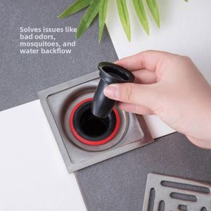 Odor Stop Drain Fly Prevention Bathroom Universal